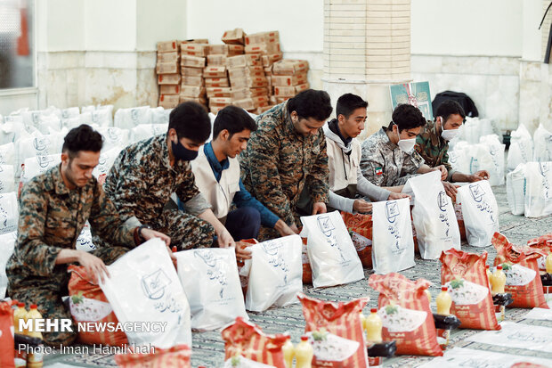 رزمایش کمک مومنانه در همدان