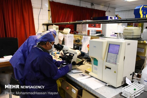 Special ‘coronavirus’ ward in Taleghani Hospital, Abadan
