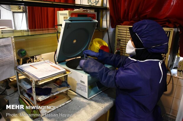 Special ‘coronavirus’ ward in Taleghani Hospital, Abadan
