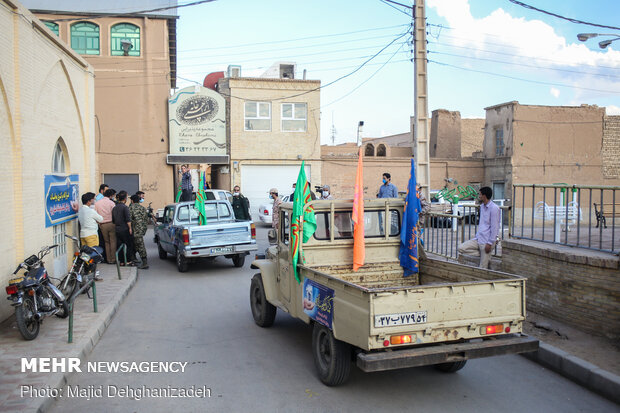 رزمایش کمک مومنانه در یزد