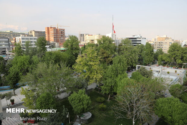 Tehran's City Theater void of people amid outbreak