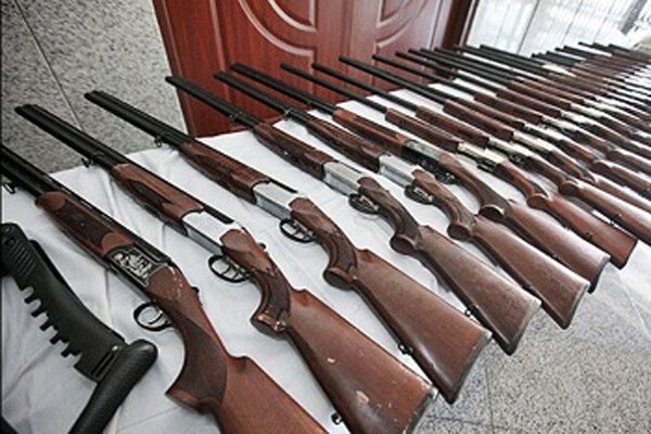 کشف و ضبط 50 قبضه اسلحه قاچاق در شهرستان دهلران