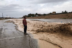 Heavy hurricane, rainfall in Semnan