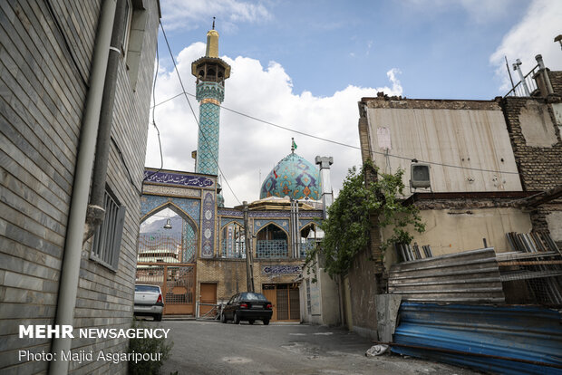 Tajrish bazaar in Ramadan, coronavirus pandemic