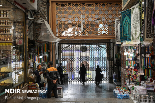 Tajrish bazaar in Ramadan, coronavirus pandemic