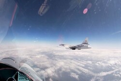 پرواز ۲ بمب‌افکن راهبردی روسیه بر فراز آب‌های بین‌المللی بالتیک