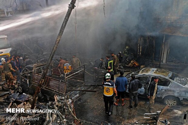 حمله تروریستی در عفرین سوریه