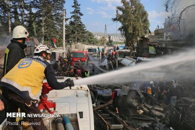 حمله تروریستی در عفرین سوریه