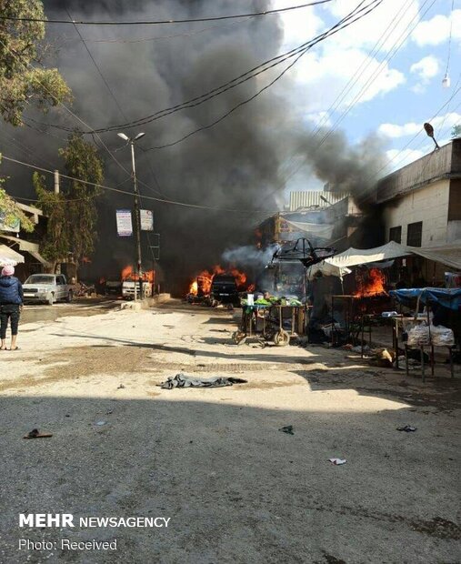 حمله تروریستی در عفرین سوریه