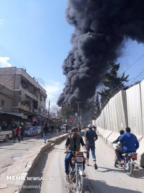 حمله تروریستی در عفرین سوریه