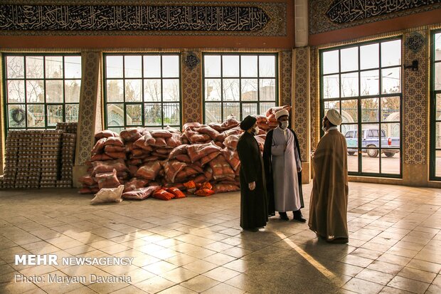 رزمایش مواسات، همدلی و کمک مومنانه در مصلی بجنورد