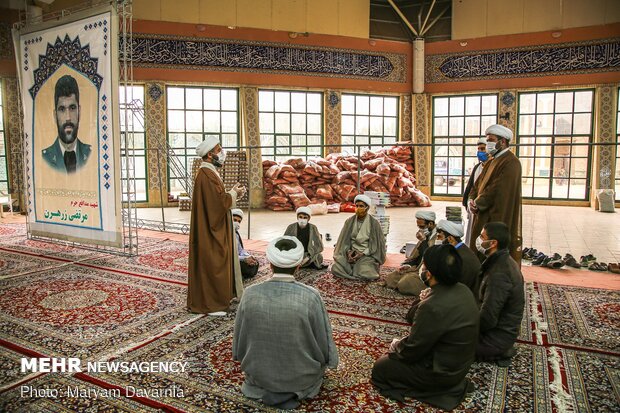 رزمایش مواسات، همدلی و کمک مومنانه در مصلی بجنورد