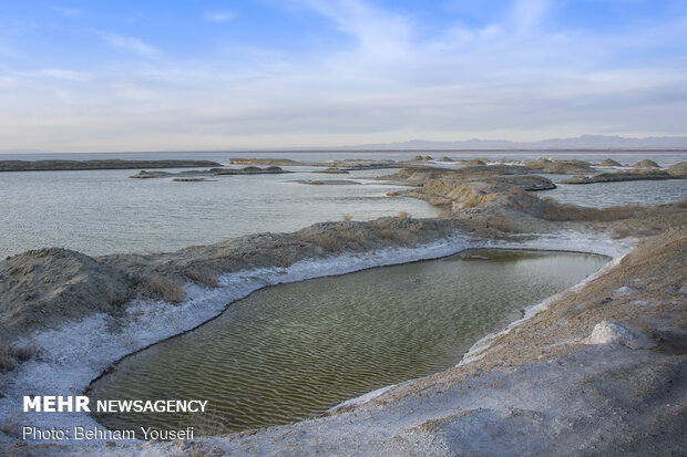 Meighan Wetland in Markazi province