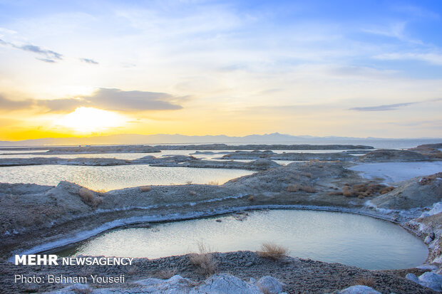 Meighan Wetland in Markazi province