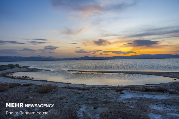 Meighan Wetland in Markazi province