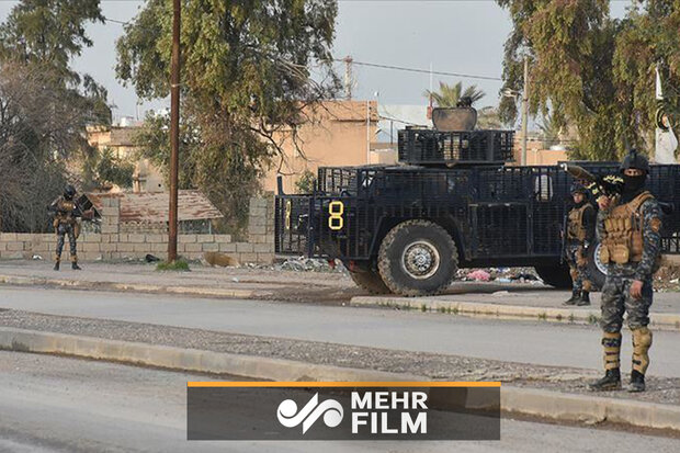 حشد الشعبی نے صوبہ صلاح الدین میں داعش کا حملہ ناکام بنادیا