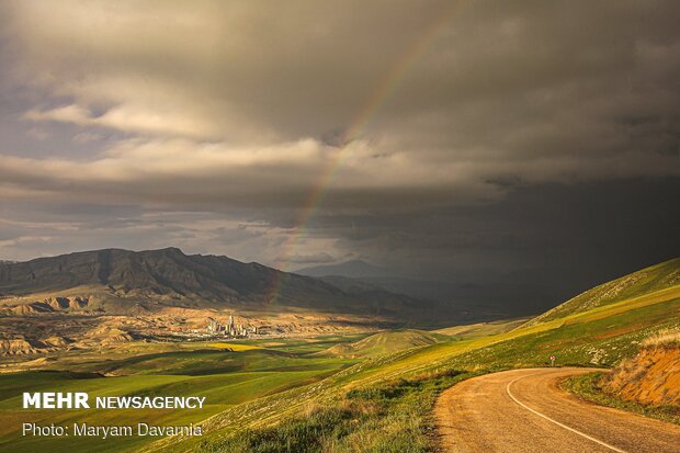 Kuzey Horasan'ın en güzel bahar fotoğrafları