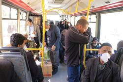 شهروندان بدون ماسک وارد اتوبوس نشوند