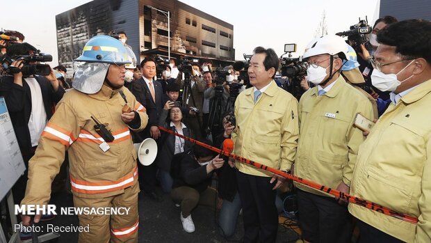 آتش سوزی در کره جنوبی ۳۸ کشته برجای گذاشت