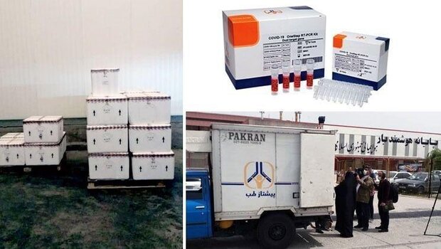 Iran dispatches coronavirus test kits consignment to Germany