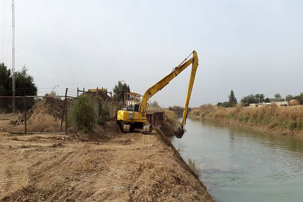 ۲۰۰۰ کیلومتر از نهرهای خوزستان لایروبی  شدند