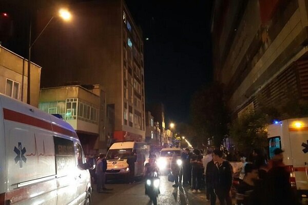 انفجار منزل مسکونی در خیابان کمیل تهران