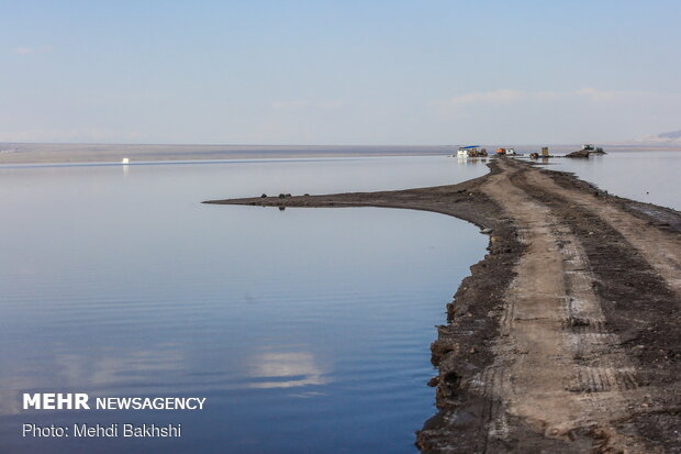 Howz-e Soltan Salt Lake in Qom