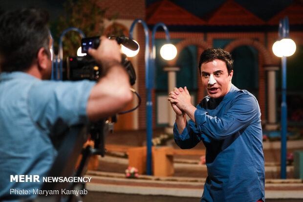 پشت صحنه برنامه بچه محل عمو پورنگ