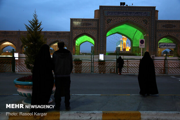 Nights of fasting month of Ramadan behind Imam Reza [PBUH] holy shrine