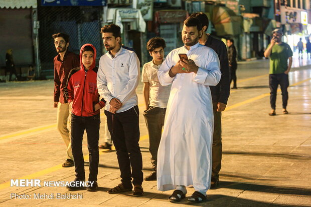 Fast-breaking moments at Hazrat Masoumeh holy shrine in Qom