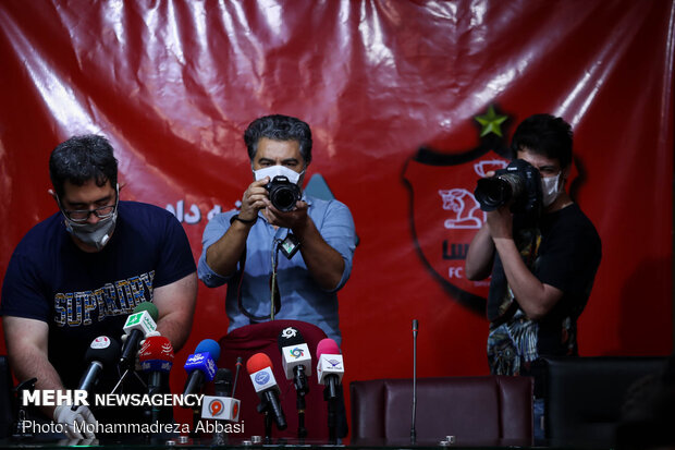 Persepolis F.C. supervisor holds press conference