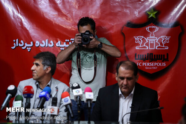 Persepolis F.C. supervisor holds press conference