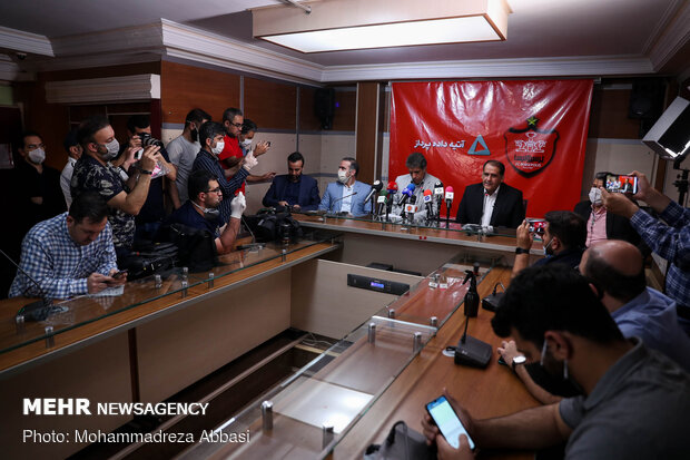 Persepolis F.C. supervisor holds press conference