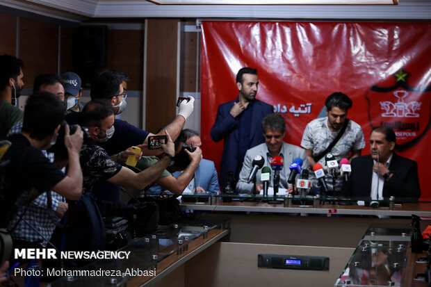 Persepolis F.C. supervisor holds press conference