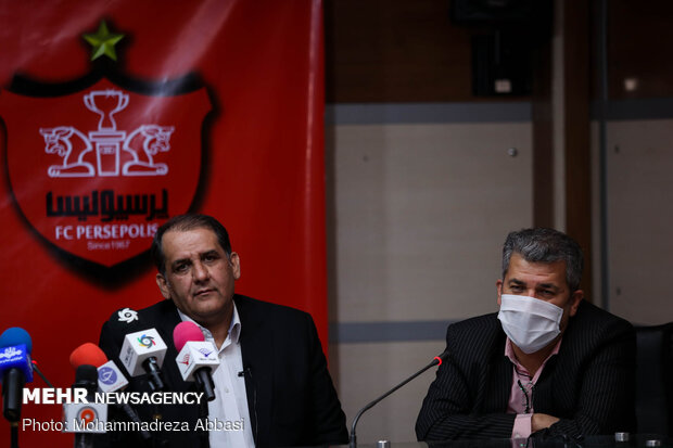 Persepolis F.C. supervisor holds press conference