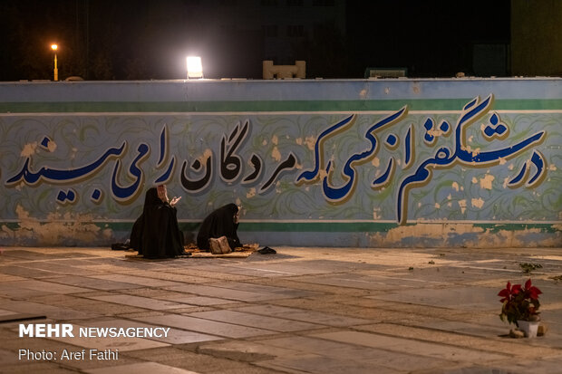 مراسم شب نوزدهم ماه مبارک رمضان در امامزاده اسماعیل(ع) شهریار