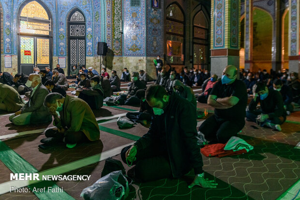 مراسم شب نوزدهم ماه مبارک رمضان در امامزاده اسماعیل(ع) شهریار