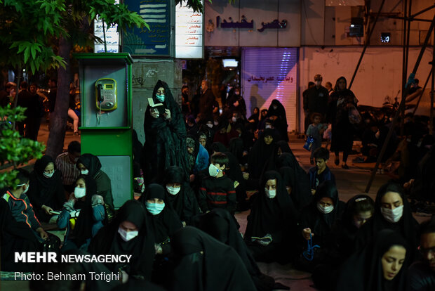 Tahran'daki Gadir Gecesi merasiminden fotoğraflar