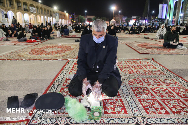 Night of Decree observed in Yazd amid pandemic
