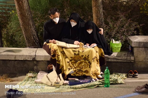 Laylat al-Qadr Night marked in Tehran University