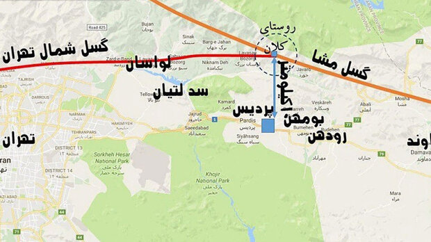 ساخت بیمارستان، مدرسه و پمپ بنزین بر روی گسل های تهران ممنوع شد