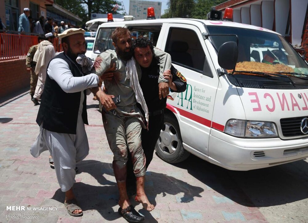 کابل میں پولیس کی گاڑی پر ہونے والے بم دھماکے میں ایک شخص ہلاک