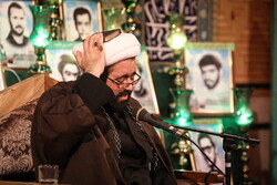 حسینیہ اعظم زنجان  میں رمضان المبارک کی اکیسویں شب میں  راز  ونیاز