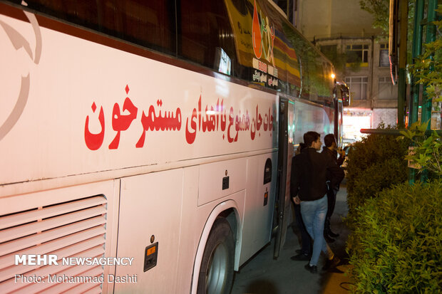 Blood donation on Laylat al- Qadr in Qom prov.