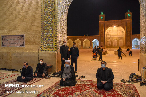 Night of Decree observed in Shiraz under health protocols 