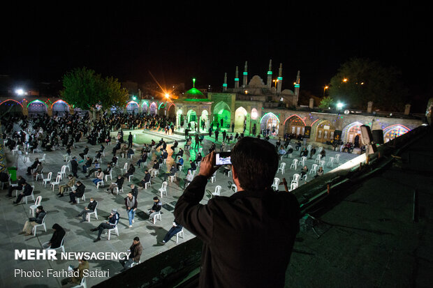 Night of Qadr observed in Qazvin prov.