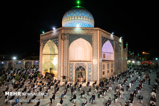 Night of Qadr observed in Qazvin prov.