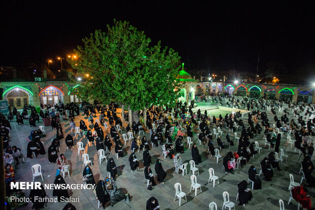 Night of Qadr observed in Qazvin prov.