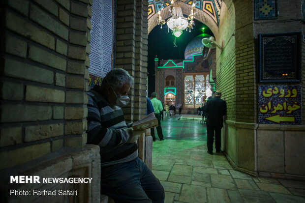احیای شب بیست و یکم ماه مبارک رمضان در قزوین