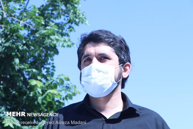 تشیع شهید مدافع حرم «ابوالفضل سرلک» در شهر ری